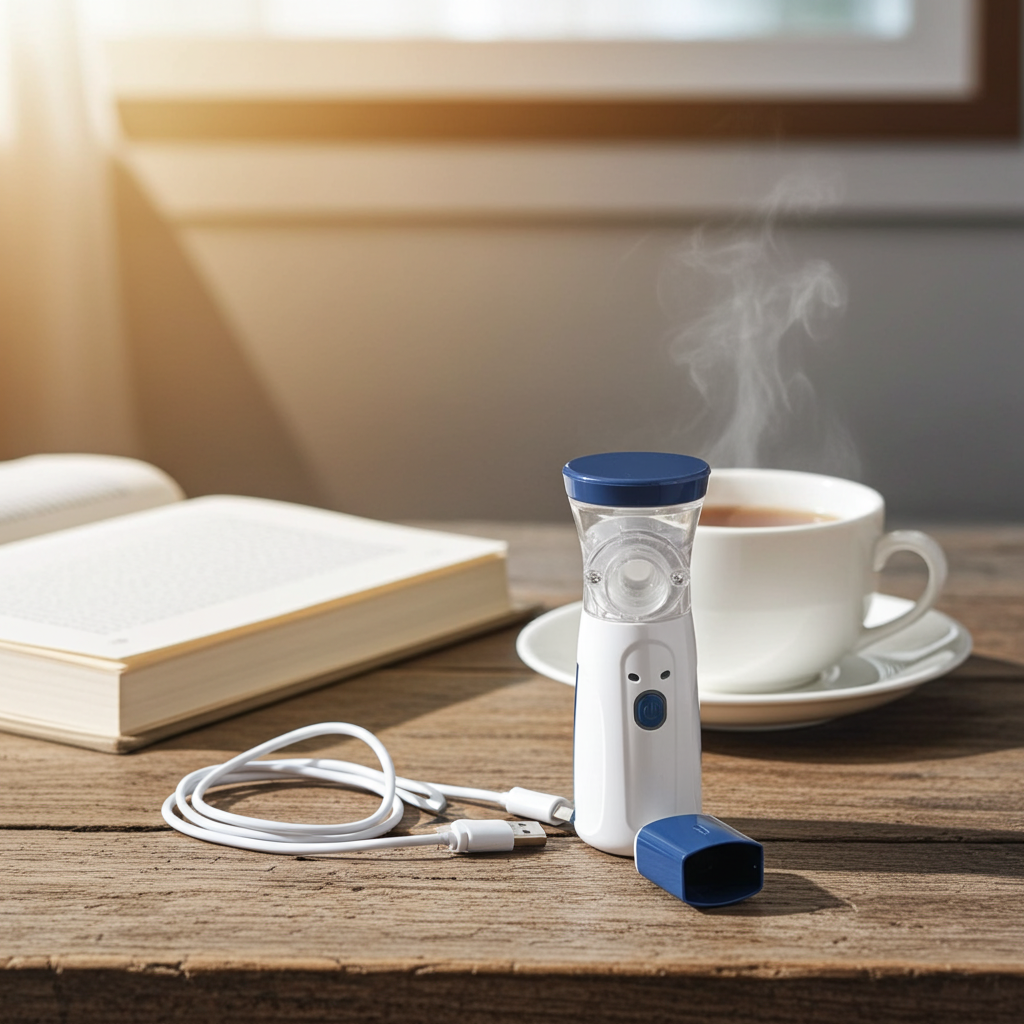 Inhalator Nebulizator – Cichy, Przenośny, USB | Michalkos