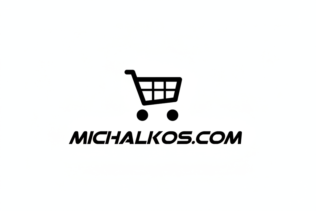 MICHALKOS.COM Logo białe tło